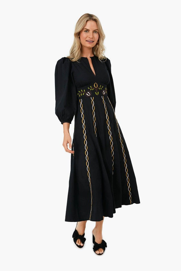 Black Eunice Dress | Tuckernuck (US)