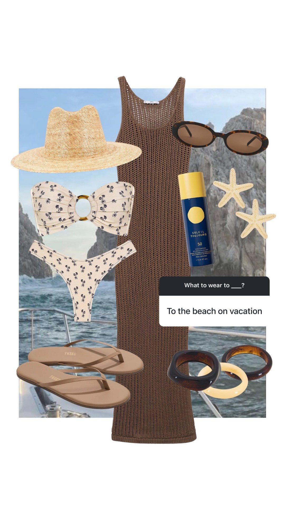 What to wear to the beach on vacation! #kathleenpost

Resort wear, beach look, poolside outfit, beach vacation, swimwear

#LTKTravel #LTKootd #LTKSeasonal