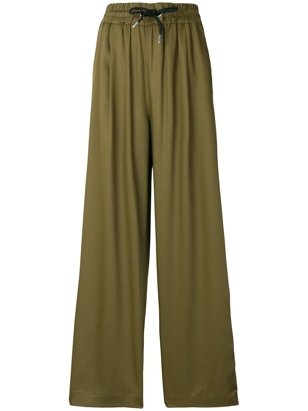 Diesel palazzo trousers - Green | FarFetch US