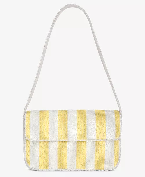 Hand Beaded Shoulder Bag | Macy's