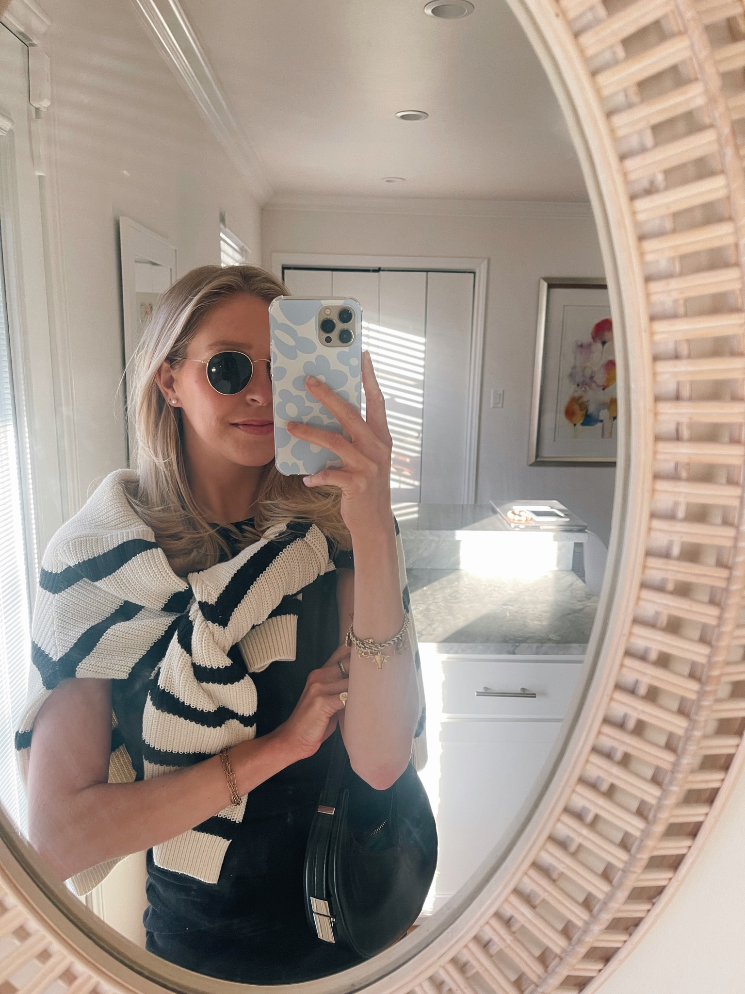 New happy flower phone case! 
Also loving this new hourglass lip balm in the color entice!