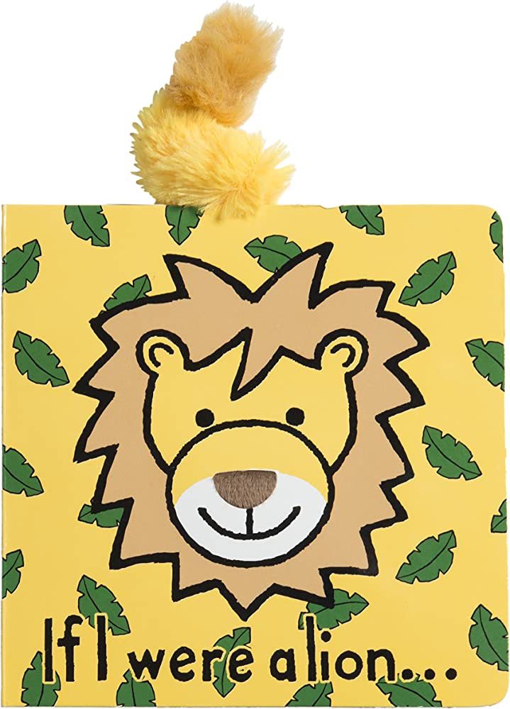 Jellycat Baby Touch and Feel Board Books, If I were a Lion | Amazon (US)