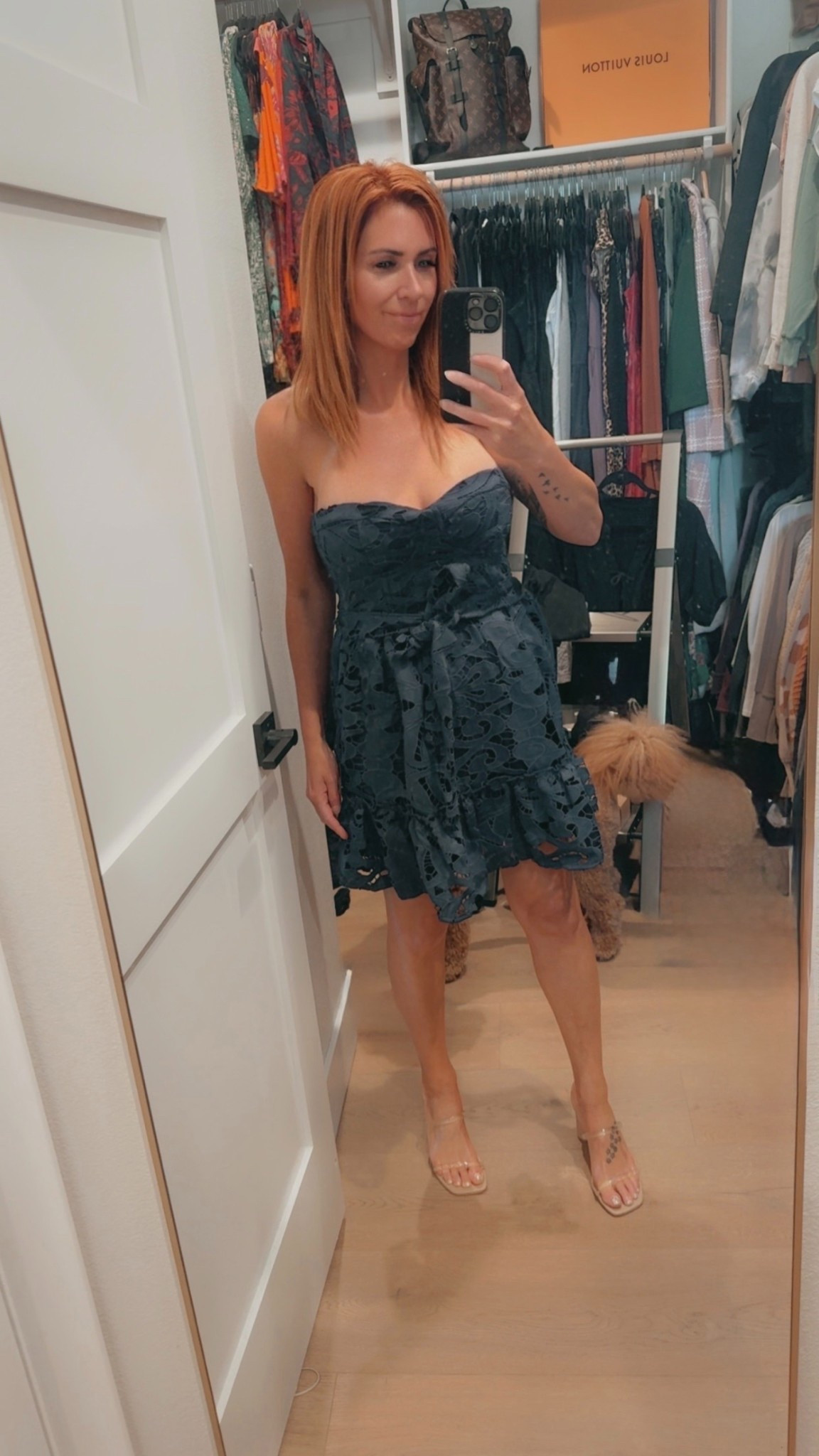 Navy Blue Summer Dress 🔷 really loving navy this year 

#shortdress #laceydress #lulus

#LTKParties #LTKStyleTip #LTKSeasonal