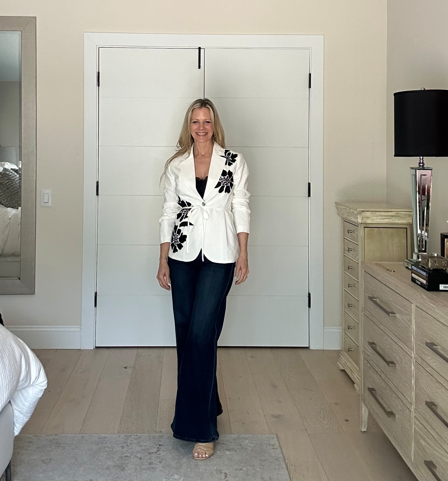 The power of black & white. A classic timeless look. Dress up or down with jeans like I have styled here. Bought this jacket at Anthropologie. Wearing an XS. 

Red Carpet of Life, LTK over 50, Tiiu Loigu 

#LTKOver40 #LTKWorkwear #LTKStyleTip