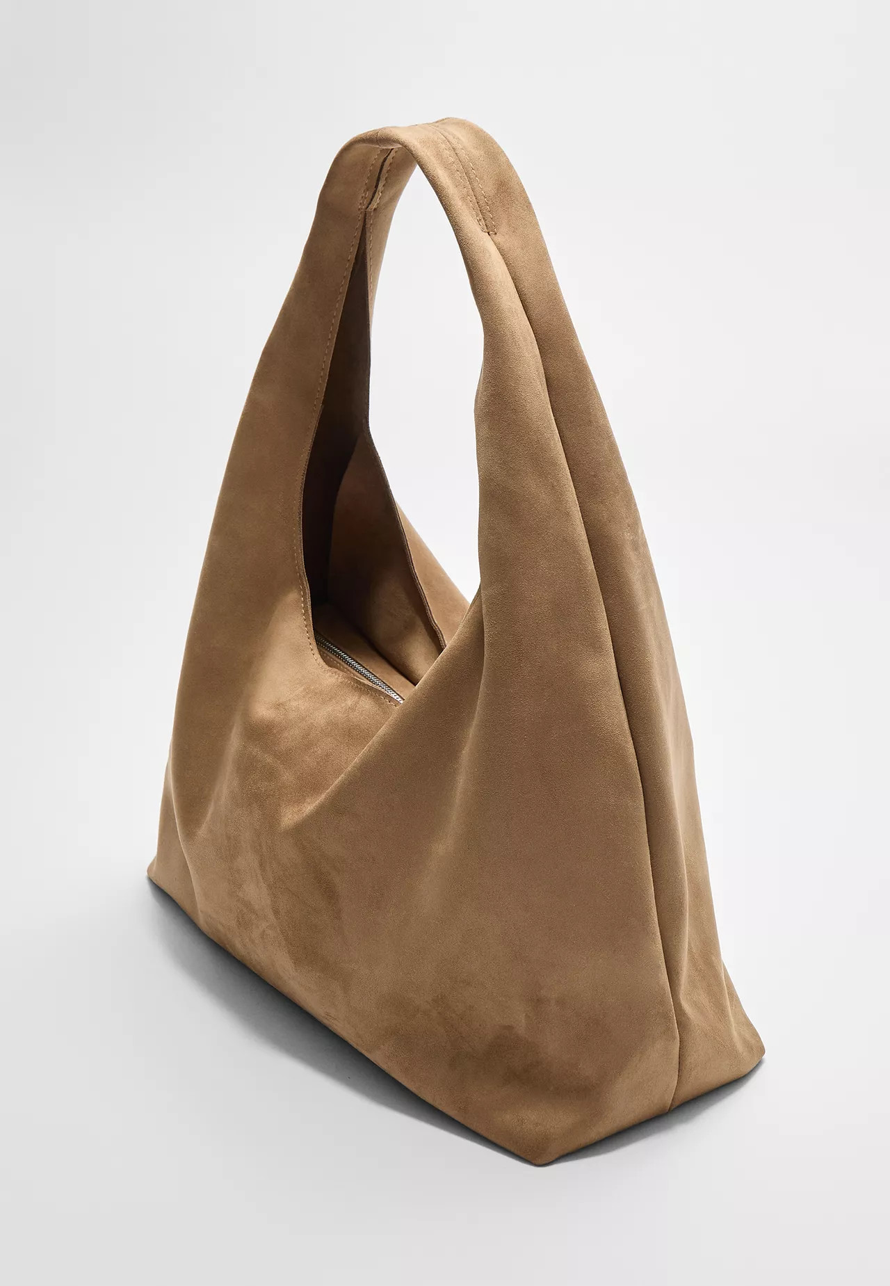 Faux suede shoulder bag - Women's Latest trends | Stradivarius United Kingdom | Stradivarius (UK)