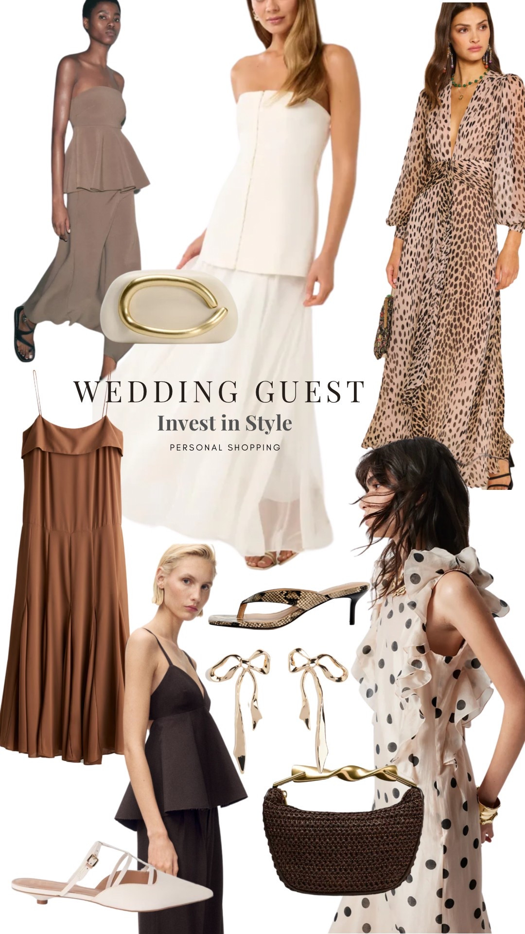It’s wedding guest season 
Here are a few of my favourites …

Wedding guest 
Wedding outfit 
Occasionwear 
Dresses 

#LTKdresses #LTKspring #LTKwedding