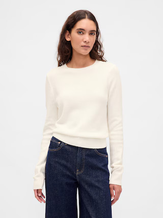 CashSoft Crewneck Sweater | Gap (CA)