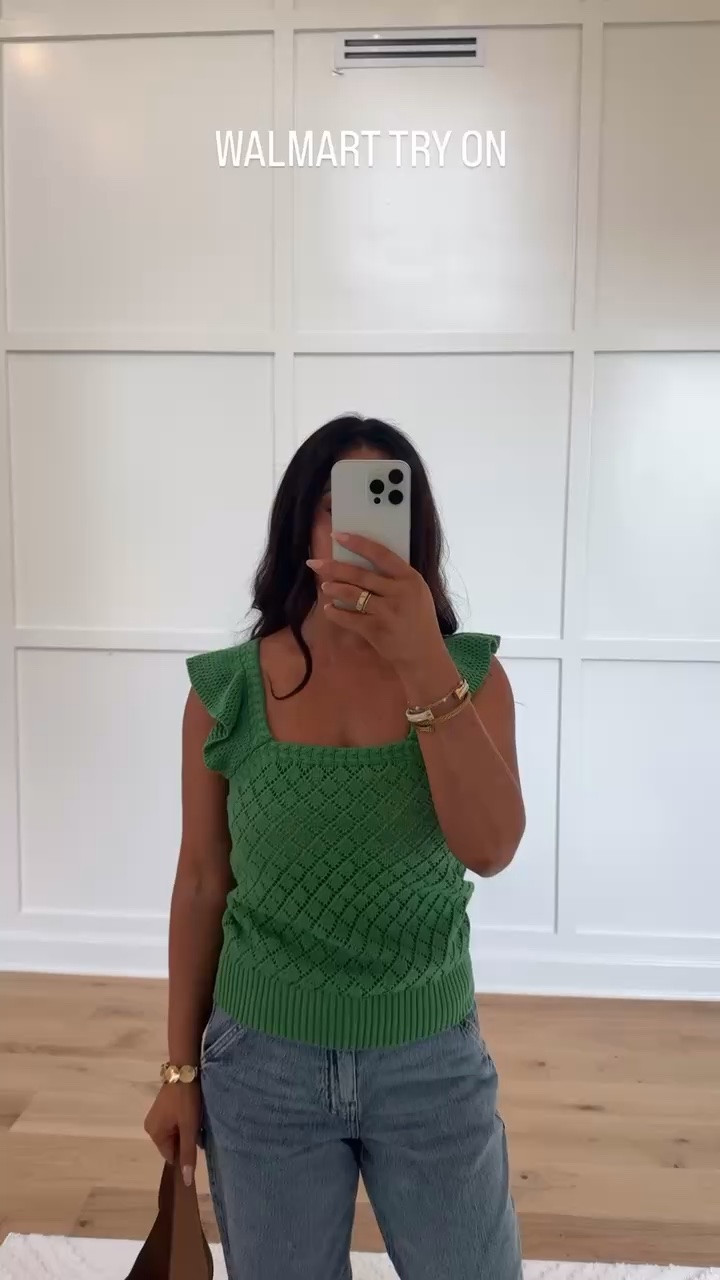 This gorgeous green crochet top adds the prettiest pop of color! I paired it with relaxed jeans, neutral heels and a roomy tote for an easy look that can take you from lunch to running errands in style.
#LTKStyle #LTKFashion #CrochetTop #SpringStyle #SummerStyle #CasualChic #DenimLook #MomStyle #OOTD