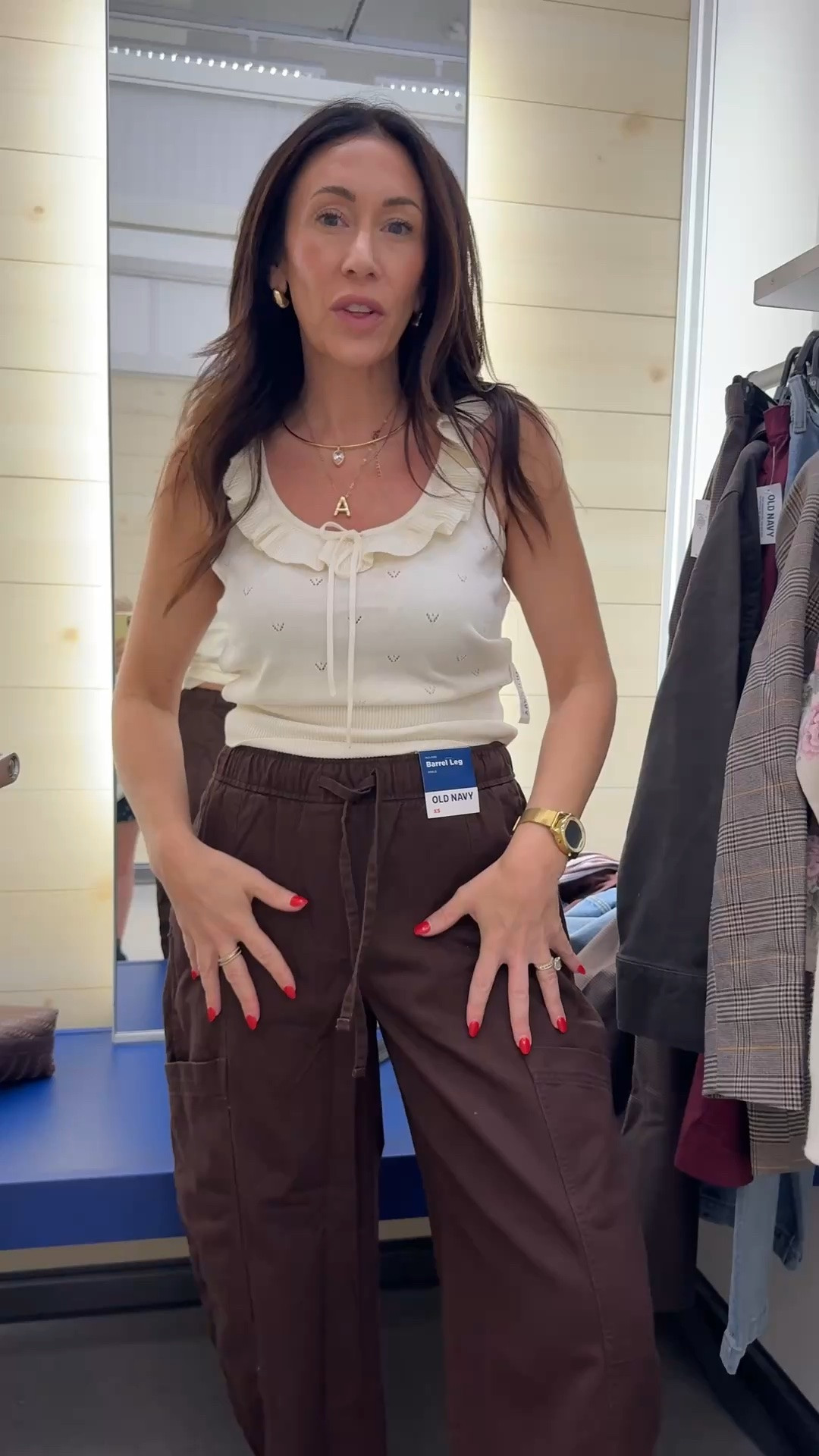 These are the most amazing barrel cargos. The cutest top. Old Navy style

#LTKgrwm #LTKSeasonal #LTKSaleAlert