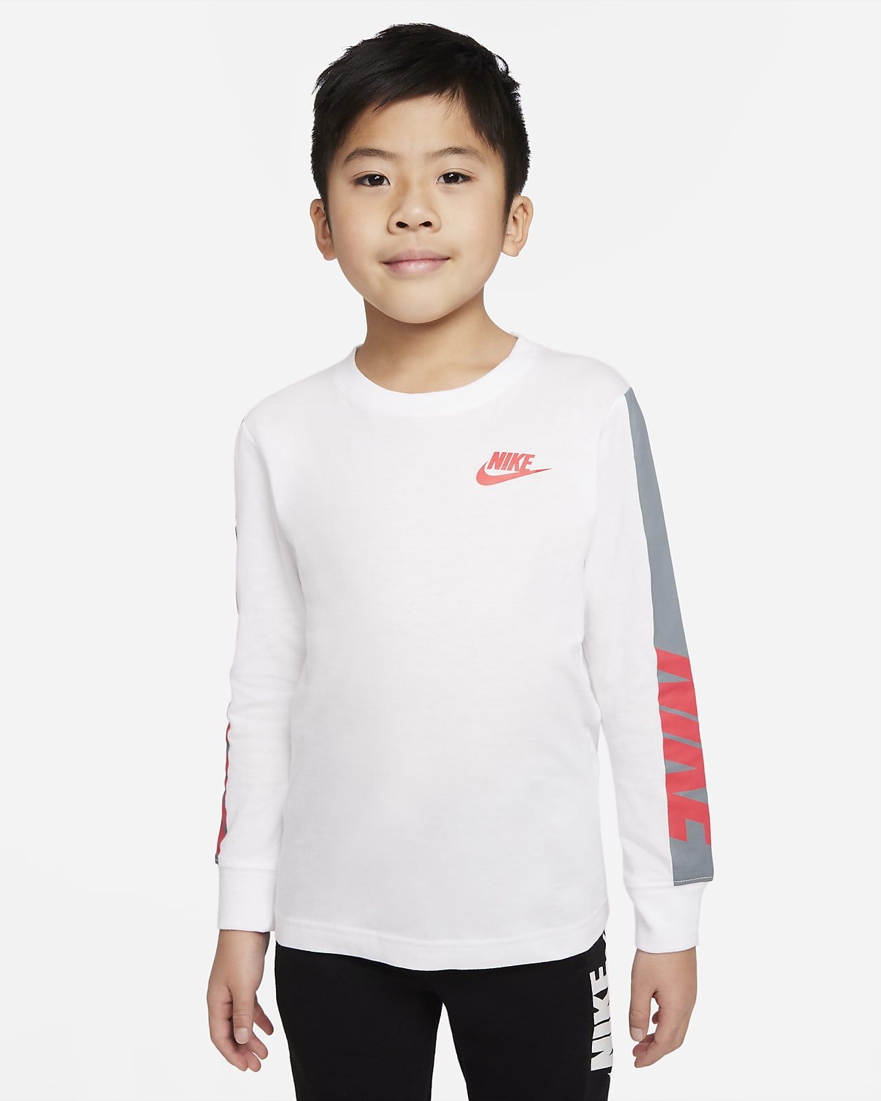 Little Kids' Long-Sleeve Shirt | Nike (US)