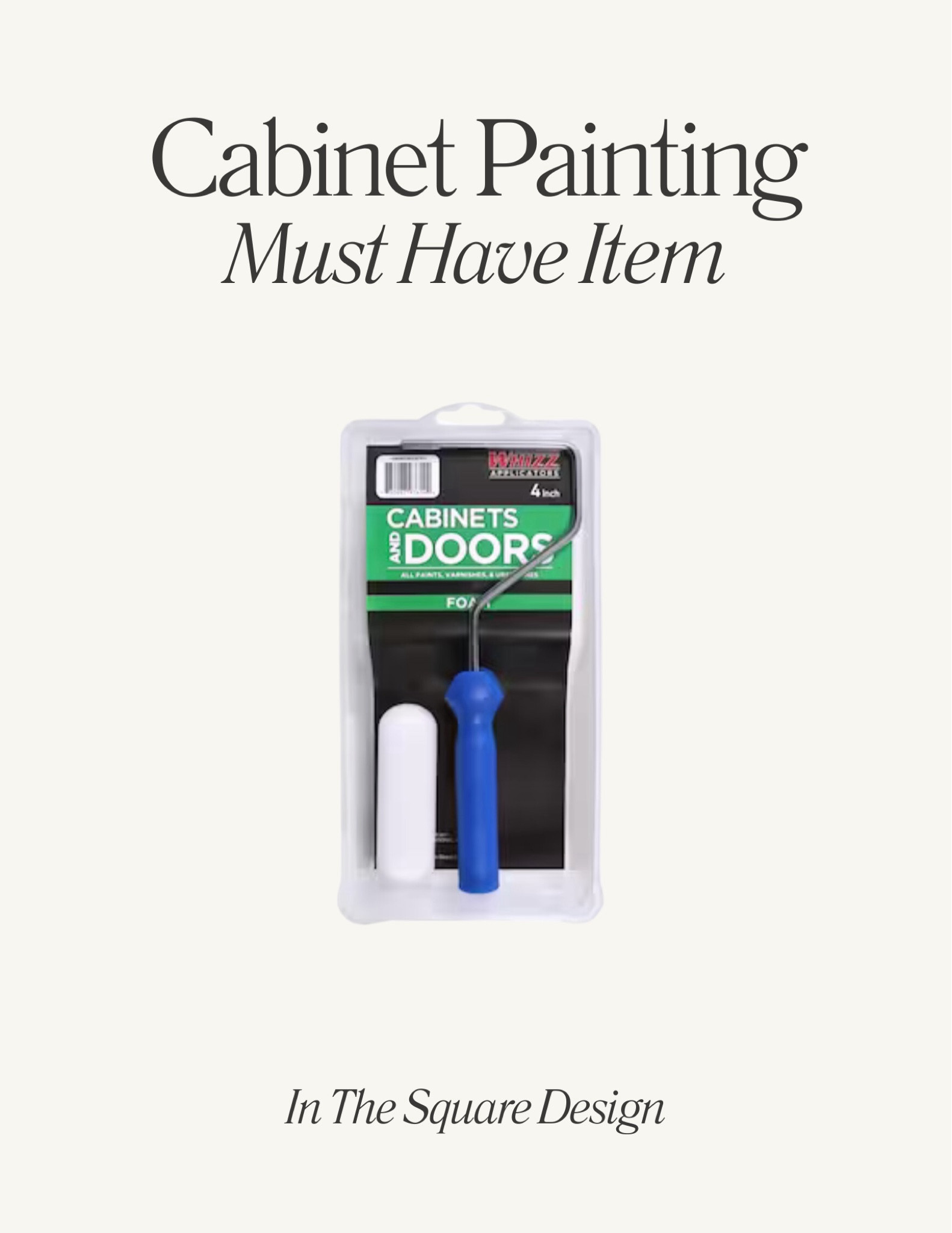 Our favorite roller for painting cabinets! Makes a beautiful seamless finish! 

#LTKhome #LTKstyletip #LTKfindsunder50