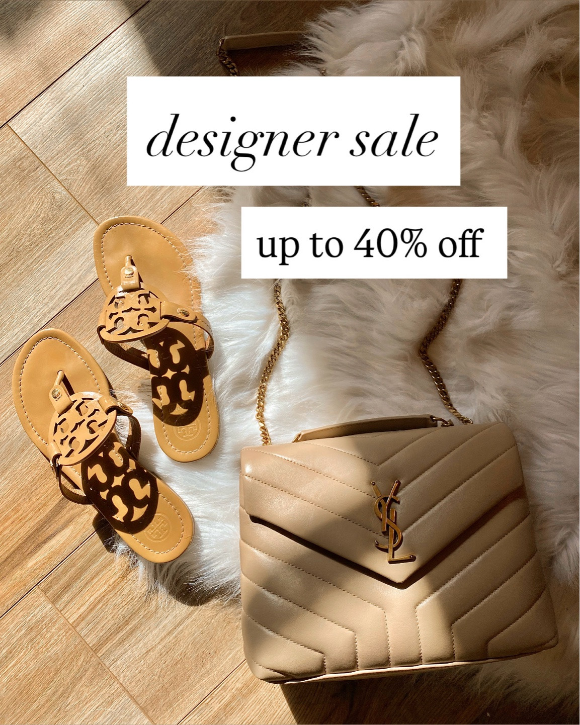 HUGE sale on designer brands! I don’t think i’ve ever seen the tory burch sandals for $120 😳 i wear these alllll the time and they have held up. also over $1000 off on a few YSL bags 🤭 not a need of course, but if you’ve been eyeing one! I have the black wallet on chain and use it all the time for events and going out. amazing quality (as it should be) and has lasted me throughout the years.

#LTKSeasonal #LTKSaleAlert #LTKootd
