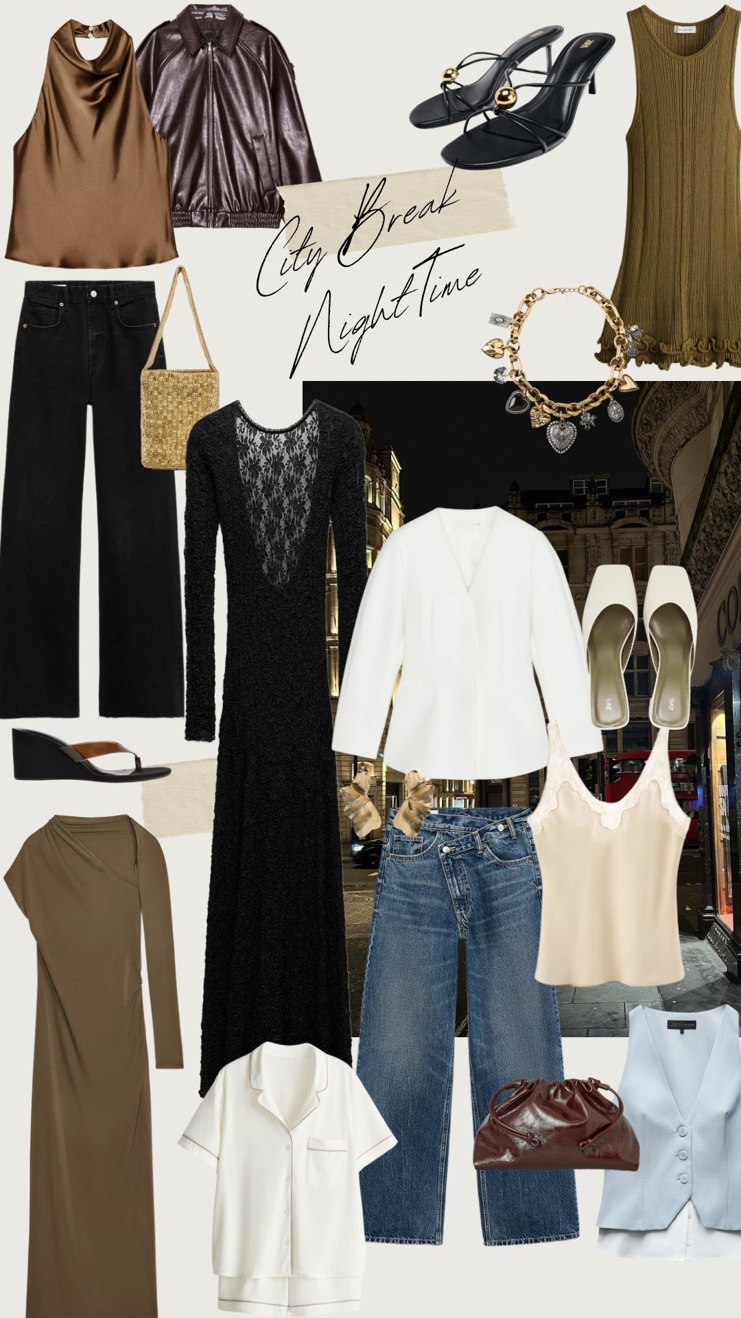 What to pack for the evening on your next city break or even staycation! 

#LTKeurope #LTKuk #LTKspring