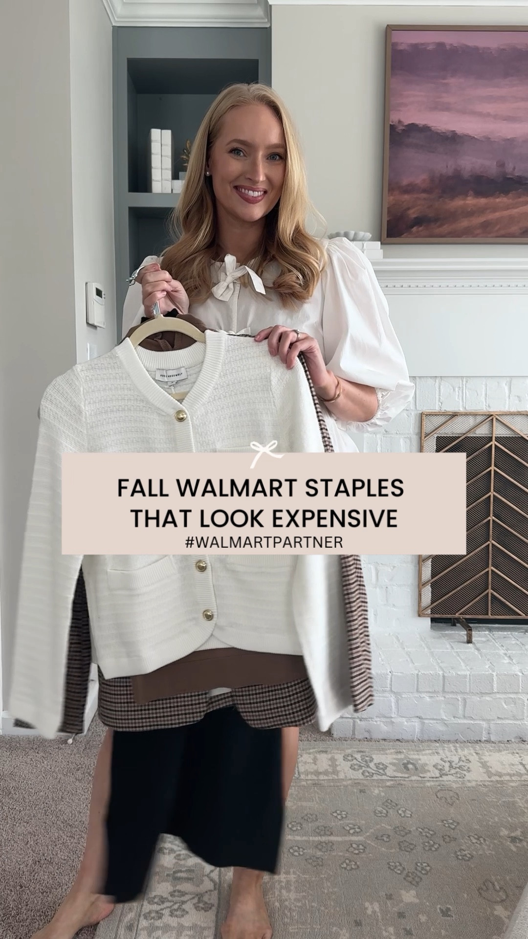 Walmart fashion finds for fall! These are amazing elevated basics for the upcoming season and I have no doubt they’re going to go quickly.

Sizing details:
Brown turtleneck - XS and very stretchy
cream skirt - small, slight stretch
Jeans: 27
White cardigan - small
Plaid dress - small
Brown riding boots - if half size, size up
Black sweater dress - sized down to XS
Black knee high boots - tts 

@walmart @walmartfashion #walmartpartner #walmartfashion 

#LTKSeasonal #LTKFindsUnder50 #LTKVideo