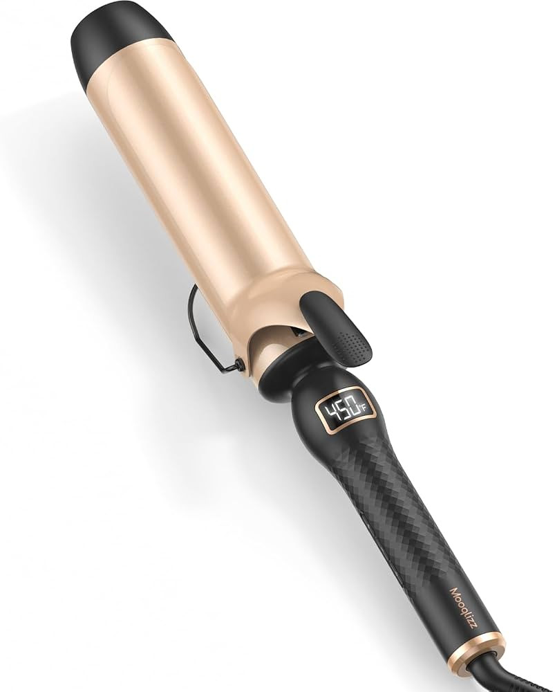 Professional Curling Iron 2 Inch, Large Barrel Curling Wand for Long Hair, MCH Heating with 12 Te... | Amazon (US)