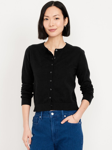 SoSoft Lite Crop Cardigan Sweater | Old Navy (US)