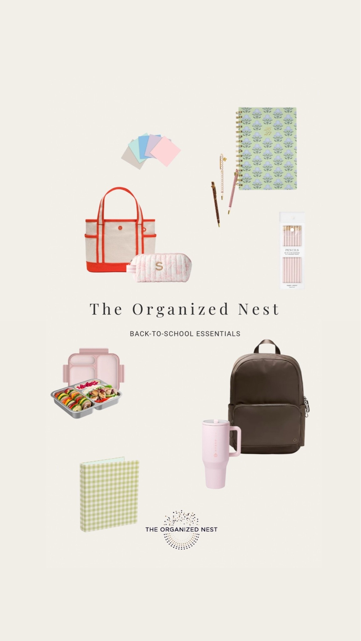 Some of our favorite back to school essentials 🤍