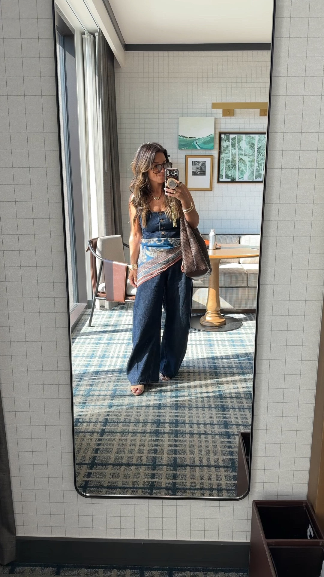Denim on denim ~ always a good choice!! wearing size small in vest and size 27 Curve short. Size down in both. Love this Walmart brown handbag too!! It’s so fabulous.

#LTKootd #LTKOver40 #LTKPetite

#LTKSaleAlert #LTKSeasonal #LTKgrwm