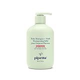 Pipette Baby Shampoo and Body Wash - Rose + Geranium, Tear-Free Bath Time, Hypoallergenic, Moistu... | Amazon (US)