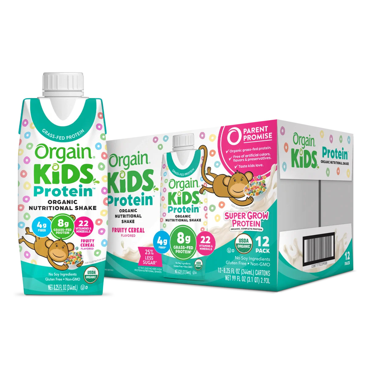Kids Fruity Cereal Nutritional Protein Shake | Orgain | Orgain