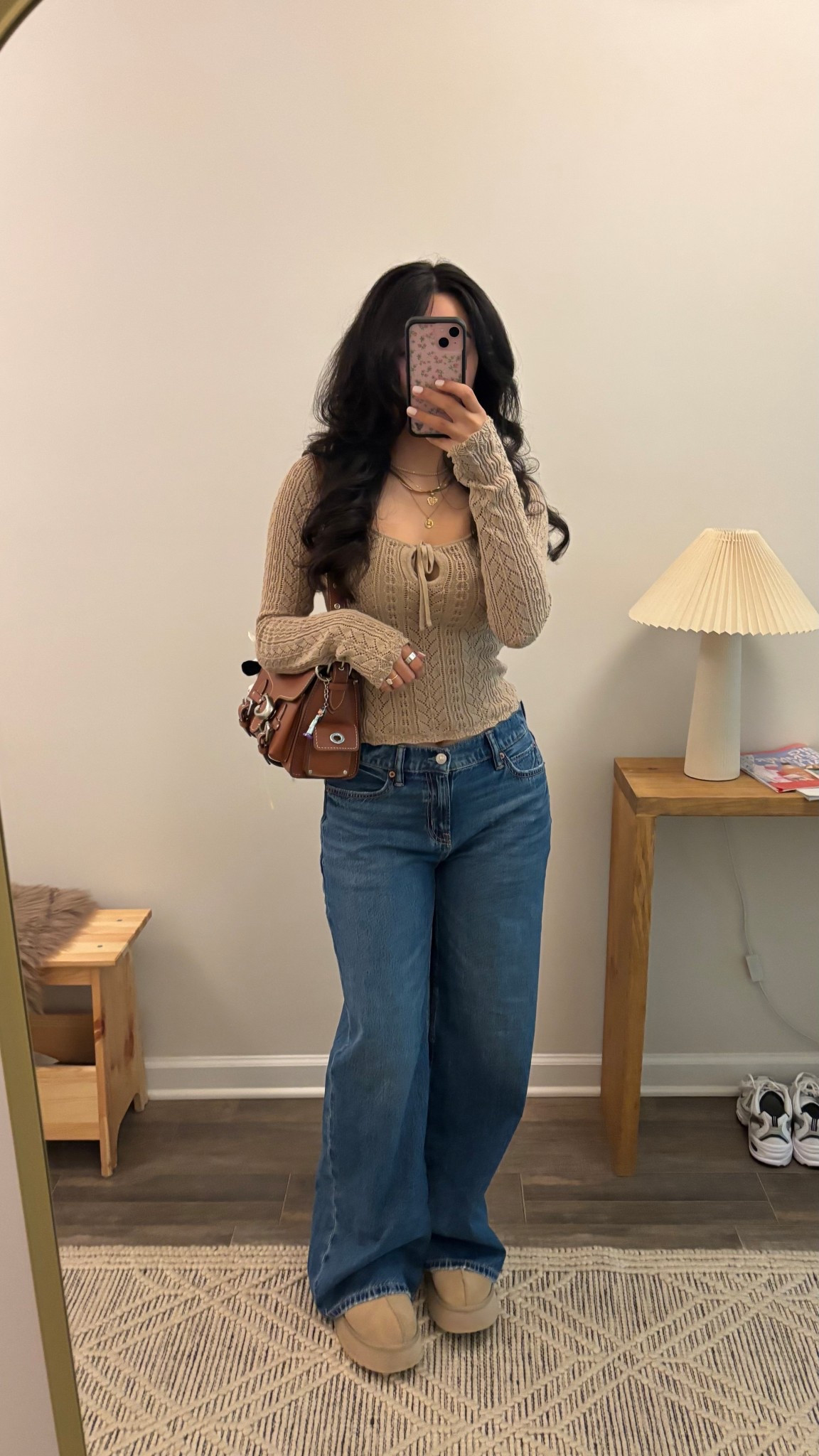 Dreamy drape ultra wide leg low rise baggy jean 
These run big, I’m wearing a 00 regular 

#LTKPetite