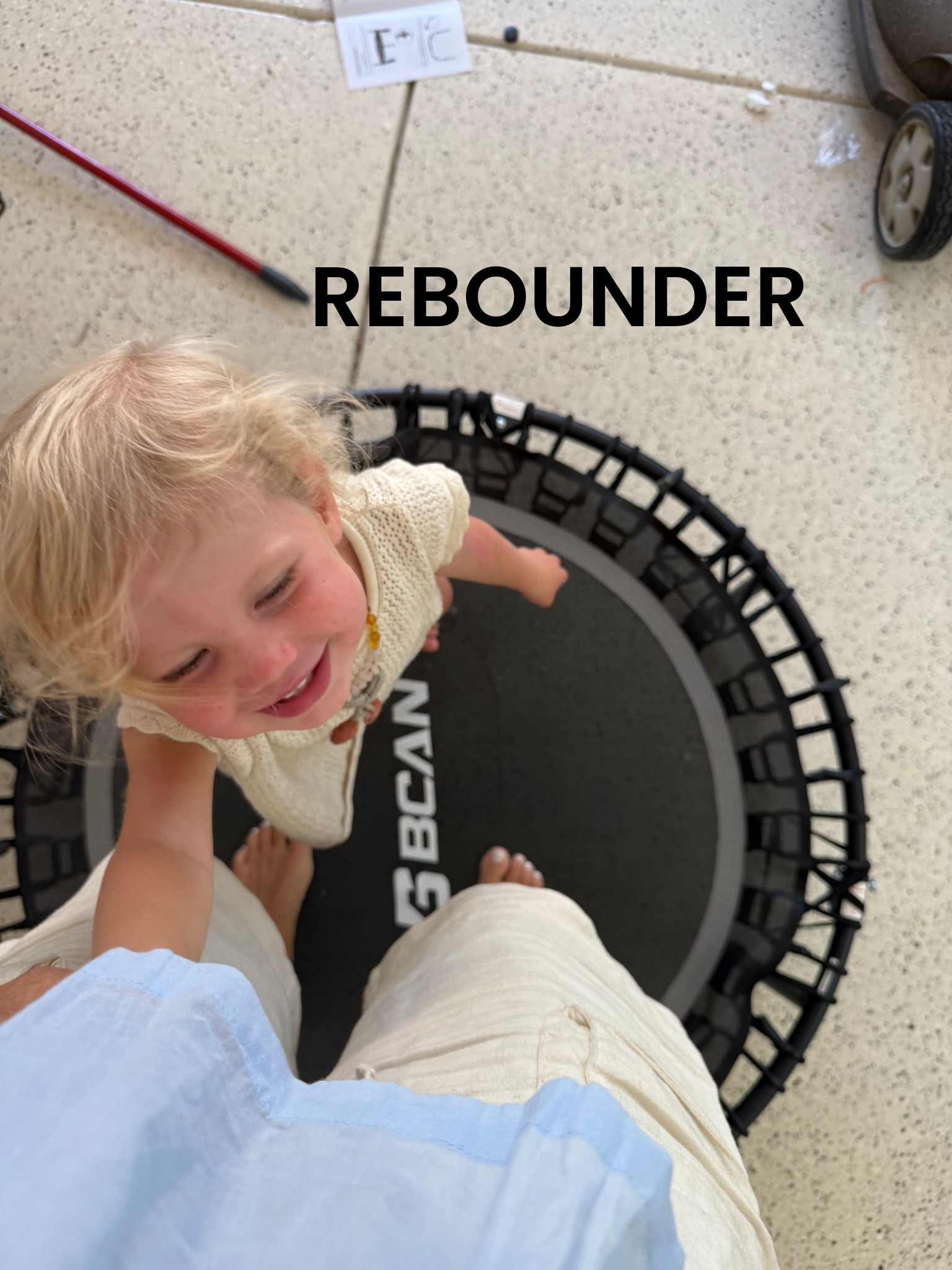 Been learning about the benefits of rebounding for over a year now and finally pulled the trigger on this one. So far so good!

#LTKActive #LTKOver40 #LTKU