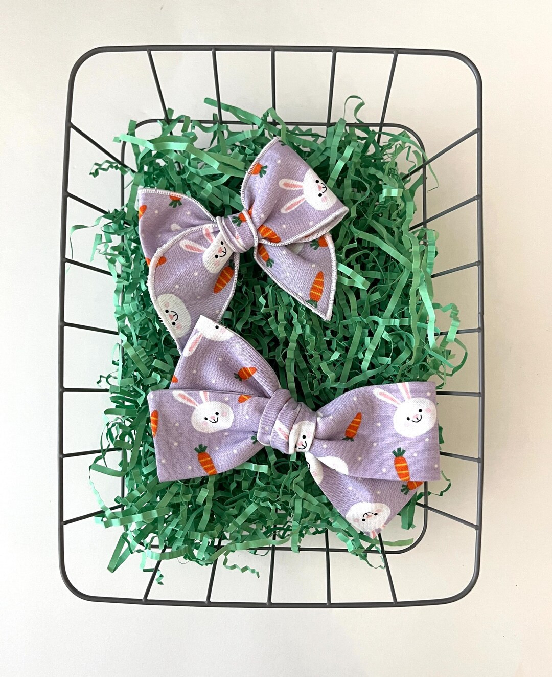 Easter Bunny Bow - Purple Bow - Carrots - Spring - Girls Toddler Women Teen - Hair Bow - Clip - H... | Etsy (US)