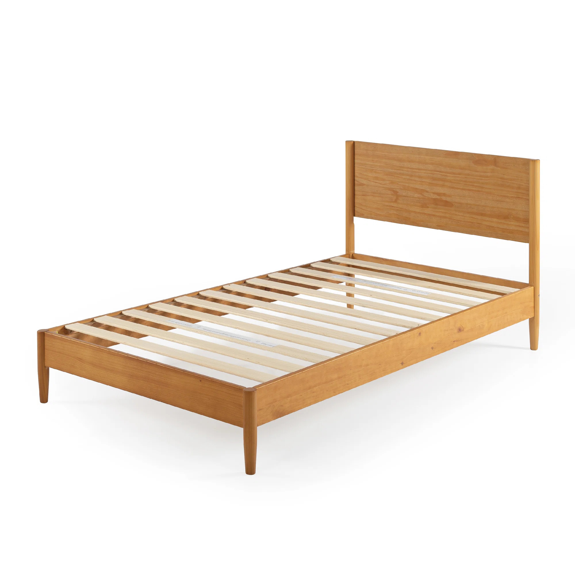 George Oliver Whitman Solid Wood Low Profile Mid-Century Modern Platform Bed & Reviews | Wayfair | Wayfair North America