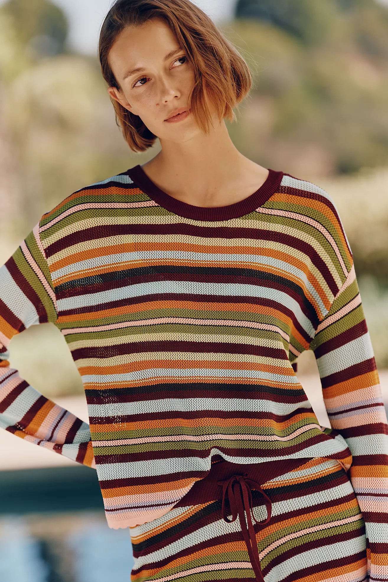 Beach Riot Beach Crew-Neck Sweater | Anthropologie (US)