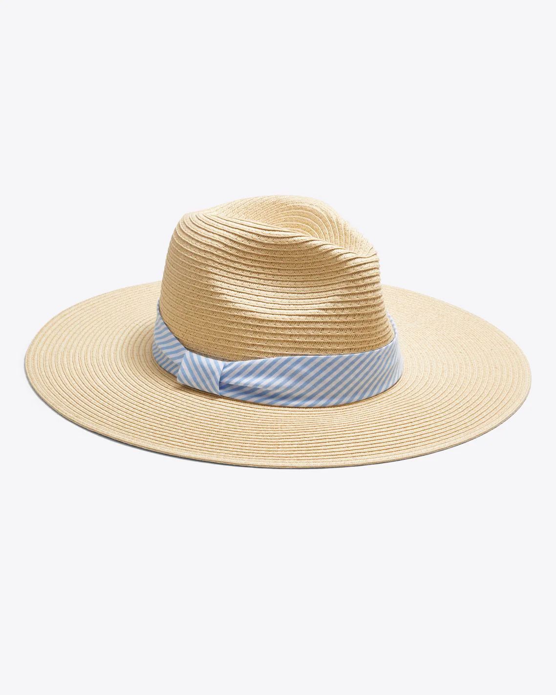 Straw Sun Hat With Tie | Draper James (US)