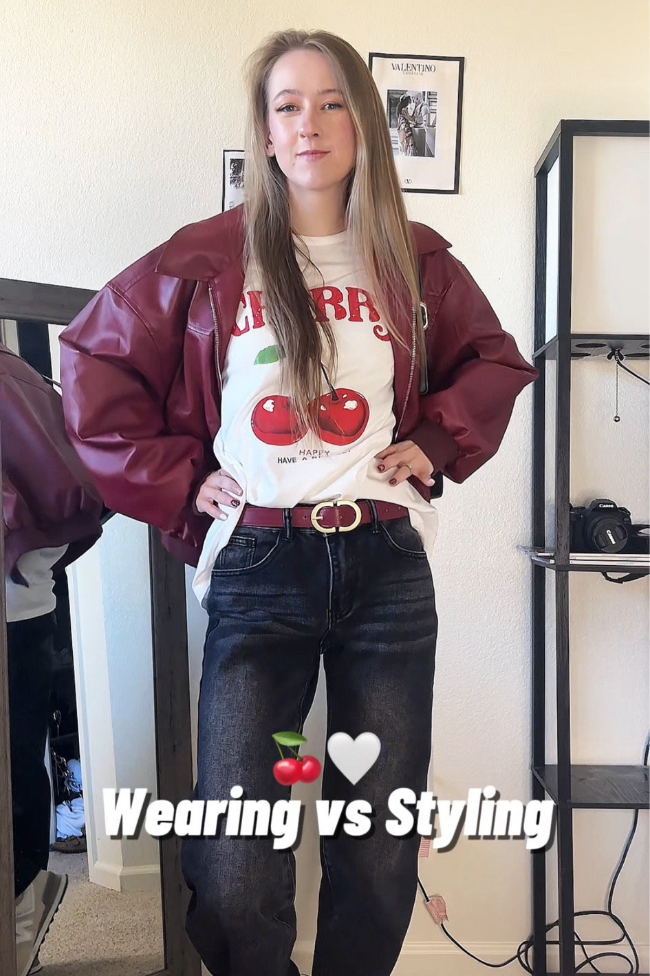 🍒🤍 

college outfits / college girl / college style / college fits / college fashion / womens fashion / pinterest outfit / pinterest aesthetic / that girl / that girl outfit / that girl aesthetic / winter / winter style / winter outfit / winter aesthetic / outfits / outfit ideas / outfit inspo / style inspo / style ideas / budget fashion / Winter fashion / cherry / leather jacket / burgundy / denim jeans 

#LTKFindsUnder100 #LTKSeasonal #LTKStyleTip