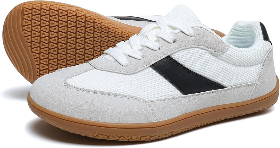HSQ Women's Minimalist Barefoot Shoes | Zero Drop Sole | Wide Width Fashion Walking Sneaker | Amazon (US)