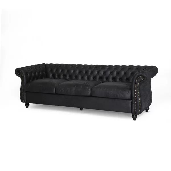 Glidden 84.5'' Rolled Arm Chesterfield Sofa | Wayfair North America