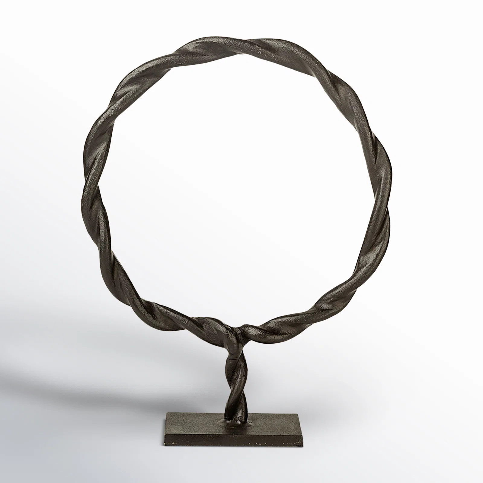 Birch Lane™ Moscow (large) Black Aluminum Braided Circular Object | Wayfair | Wayfair North America