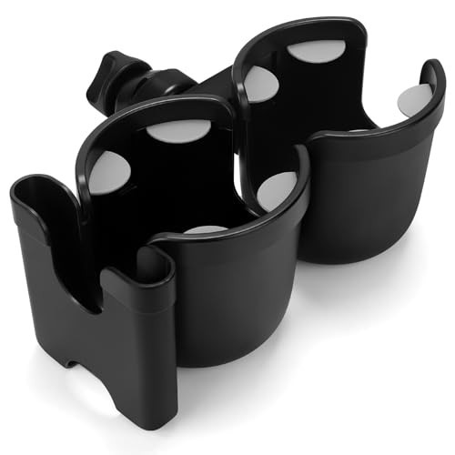 Accmor Stroller Cup Holder with Phone Holder, Bike Cup Holder, Universal Cup Holder for Uppababy Nuna Doona Strollers, 2-in-1 Cup Phone Holder for Stroller, Bike, Wheelchair, Walker, Scooter | Amazon (US)