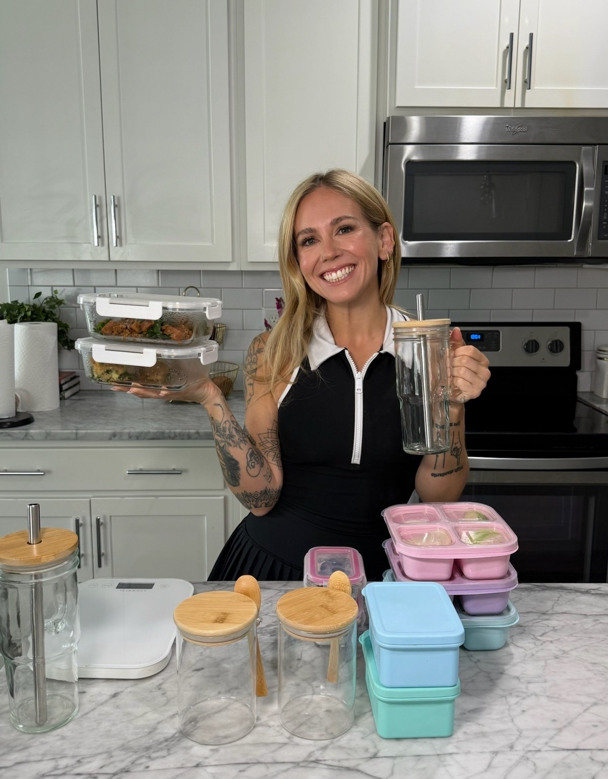 Some of my meal prep MUSTS 🤍 Perfect for on-the-go snacks, sips, and meals all under $50!

#LTKFindsUnder50 #LTKActive #LTKHome