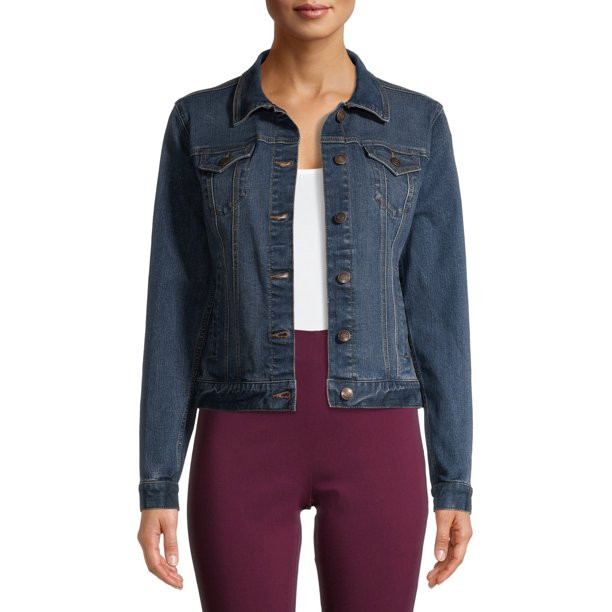 Time and Tru Women's Denim Jacket | Walmart (US)