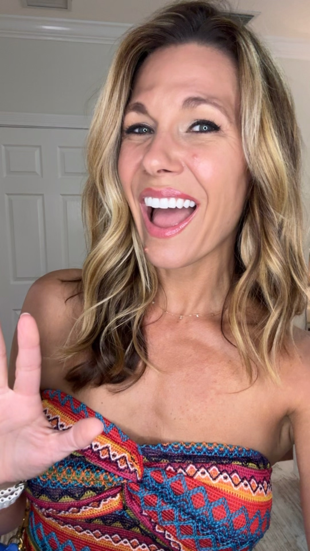 This Amazon knit dress is so fun with all its colors and knit design! Runs tts 

#LTKTravel #LTKSeasonal