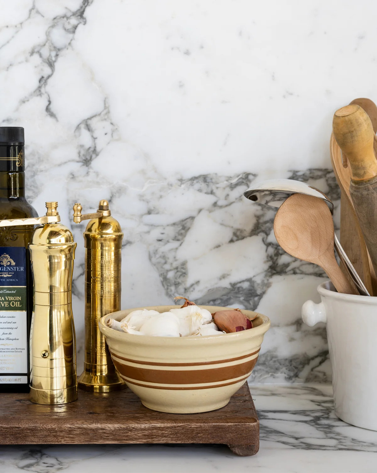 European Brass Salt Mill | McGee & Co. (US)