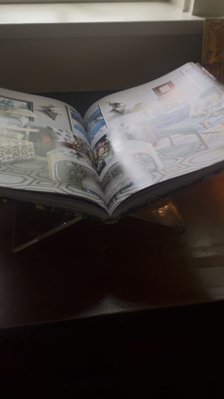 Loveeee this acrylic book stand! 

#LTKhome #LTKstyletip #LTKFind