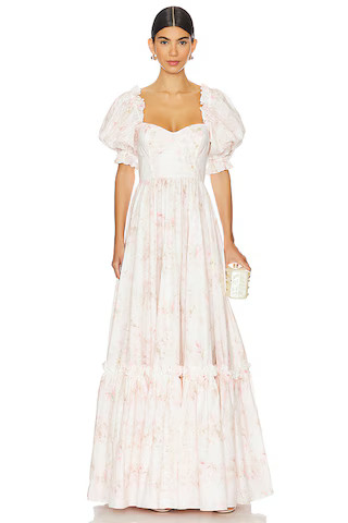 Selkie The Ritz Gown in Bleached Floral from Revolve.com | Revolve Clothing (Global)