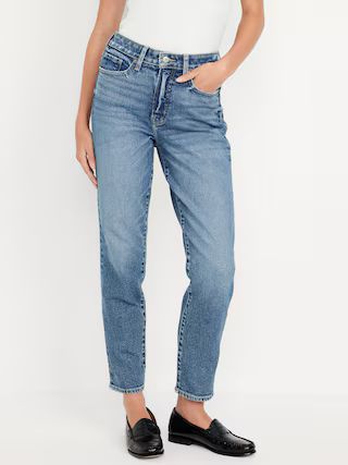 High-Waisted OG Straight Ankle Jeans | Old Navy (US)