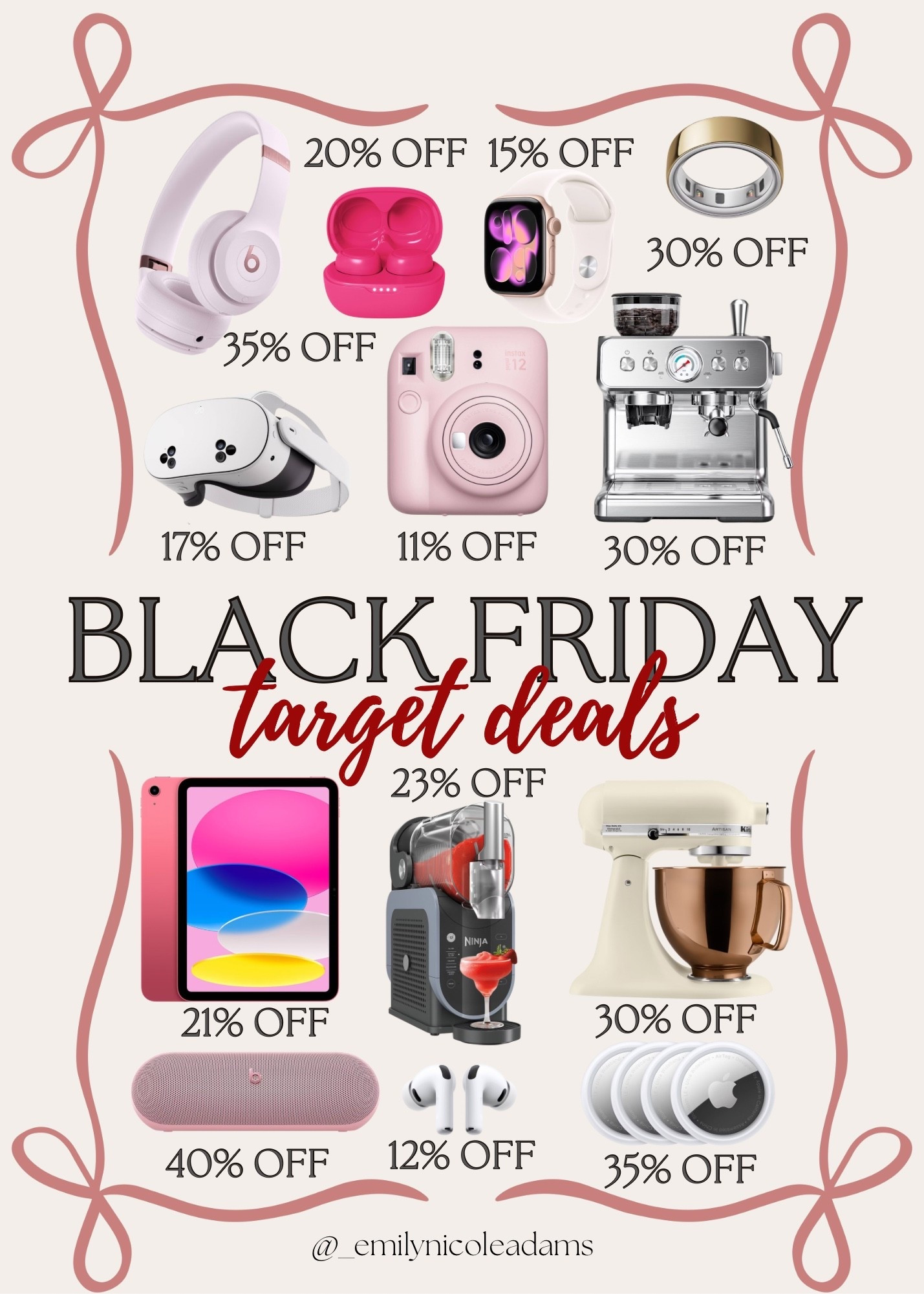 Black Friday Target deals,
🧡Black Friday shopping, Black Friday deals, holiday shopping, holiday deals, holiday shopping, Black Friday 2025, Black Friday deals, cyber Monday, target home, target shopping 




#LTKGiftGuide #LTKHoliday #LTKCyberWeek