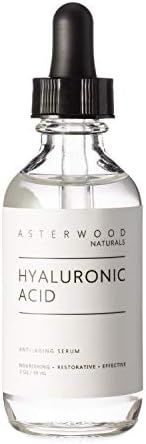 Asterwood Naturals Pure Hyaluronic Acid Serum for Face; Plumping Anti-Aging Face Serum, Hydrating Fa | Amazon (US)