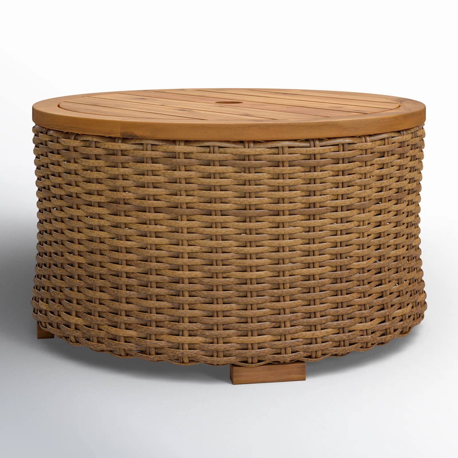 Joss & Main Maddie Circular 25.6'' L x 25.6'' W Outdoor Coffee Table & Reviews | Wayfair | Wayfair North America
