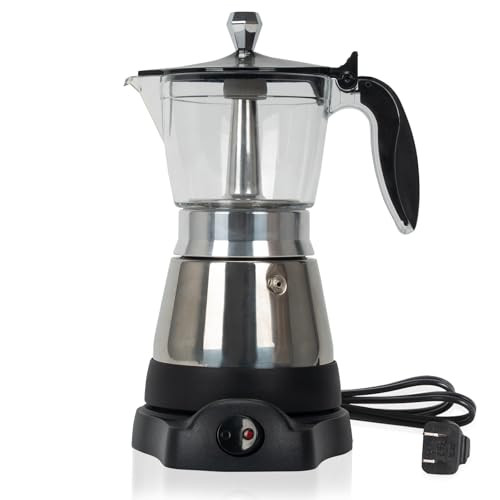 LAOION Cafeteras Electricas Modernas Moka Pot, Italian Coffee Espresso Machine, 6 Cup Cuban Coffe... | Amazon (US)