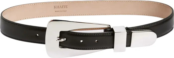 Khaite Lucca Leather Belt | Nordstrom | Nordstrom