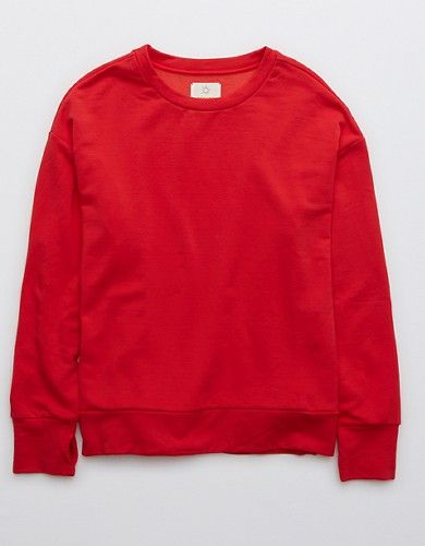 OFFLINE OTT Fleece Crewneck Sweatshirt | American Eagle Outfitters (US & CA)