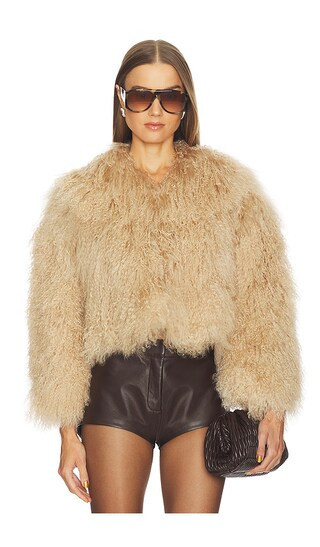 Bubish Georgina Jacket in Tan. - size M | Revolve Clothing (Global)