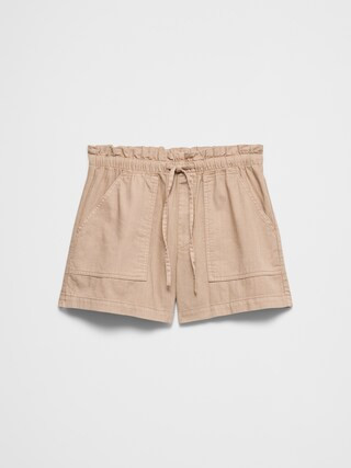 Mid-Rise Summerweight Denim Pull-On Short | Banana Republic Factory